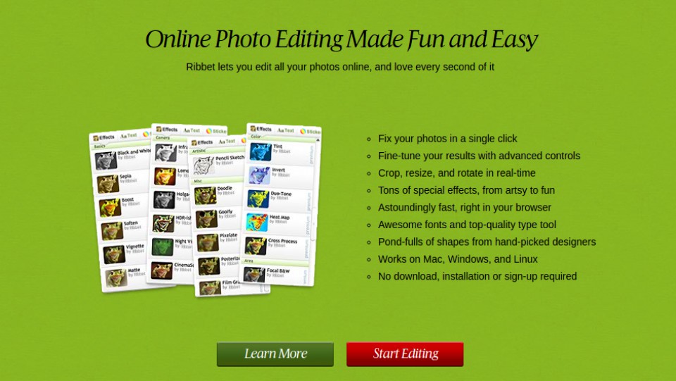 Ribbet Photo Editor Free Download For Mac